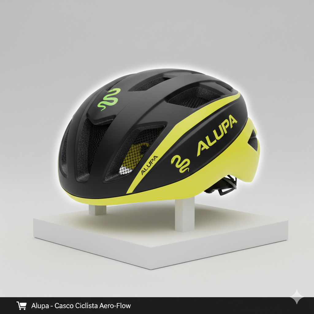 Casco Ciclista Alupa Aero - Flow