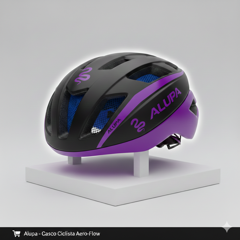 Casco Ciclista Alupa Aero - Flow - Imagen 5