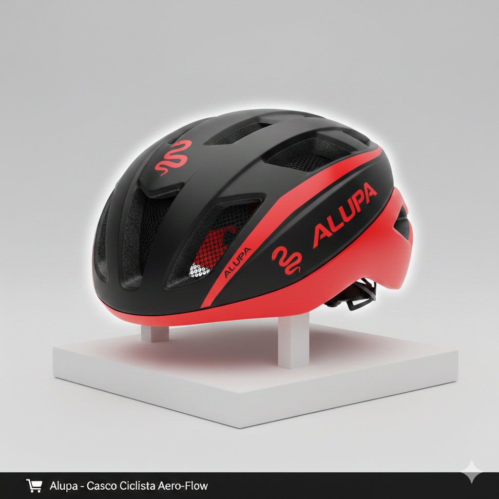 Casco Ciclista Alupa Aero - Flow - Imagen 4
