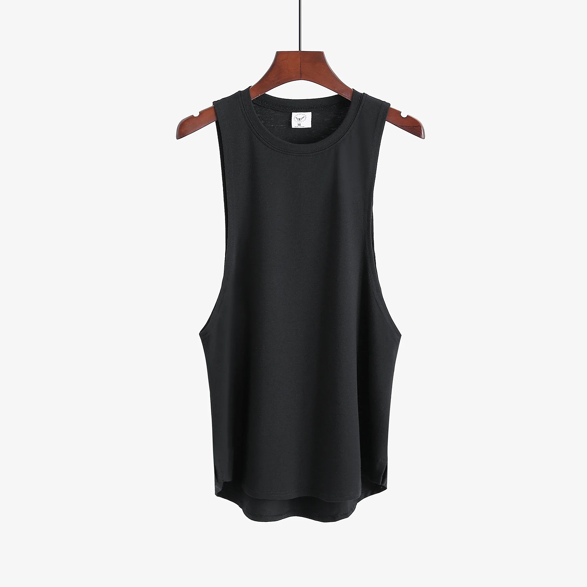 Camiseta sin mangas lisa para hombre - Imagen 10