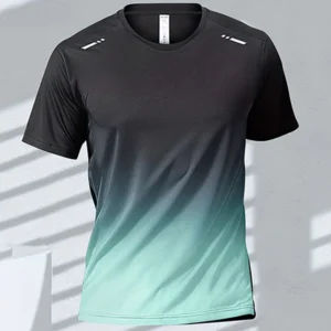 Camiseta Deportiva Hombre Manga Corta