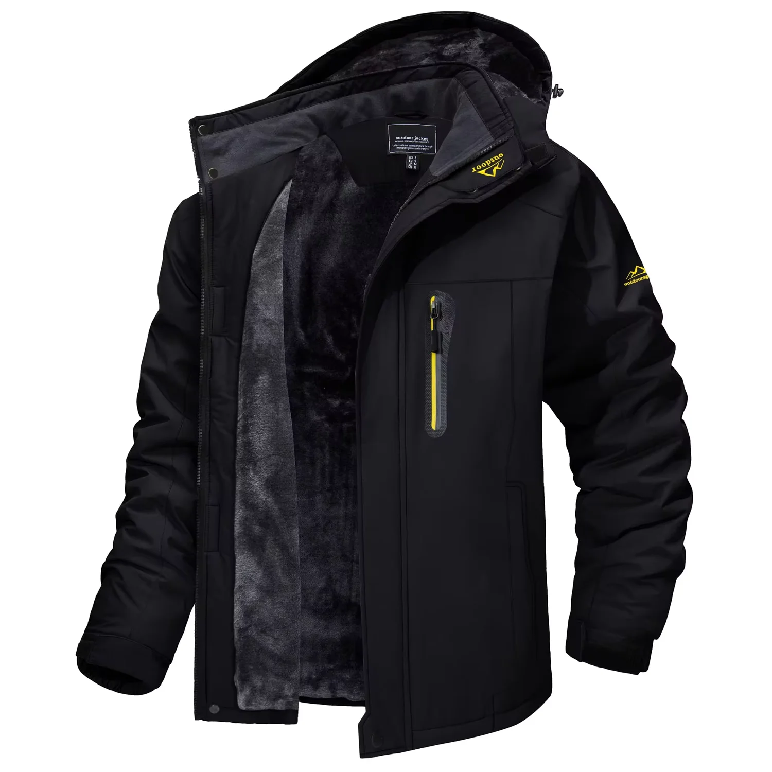 Chaqueta parka impermeable Hombre - Imagen 8