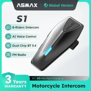 ASMAX S1 Intercomunicador Bluetooth