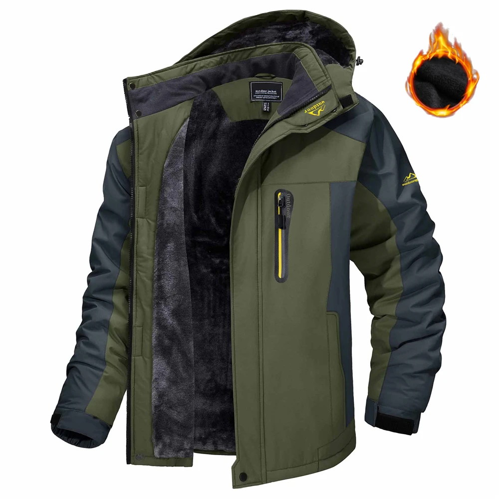 Chaqueta parka impermeable Hombre - Imagen 32