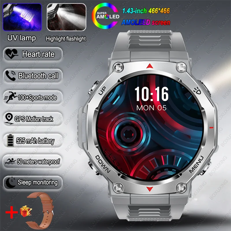 Nuevo reloj inteligente deportivo militar T-Rex 3 - Imagen 11