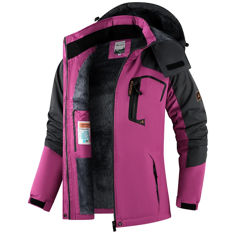 Chaqueta unisex de algodón, cortavientos, transpirable, para actividades al aire libre, - Imagen 6