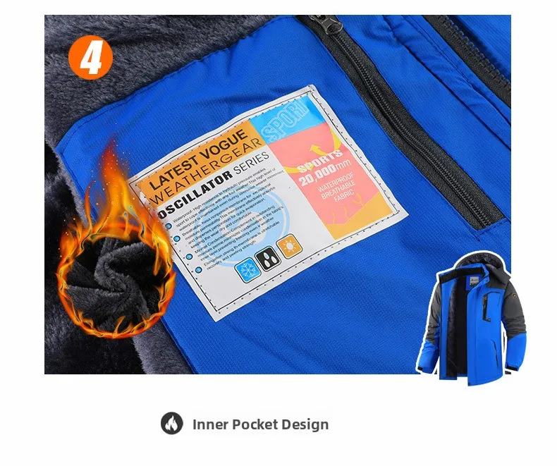 Chaqueta unisex de algodón, cortavientos, transpirable, para actividades al aire libre, - Imagen 25
