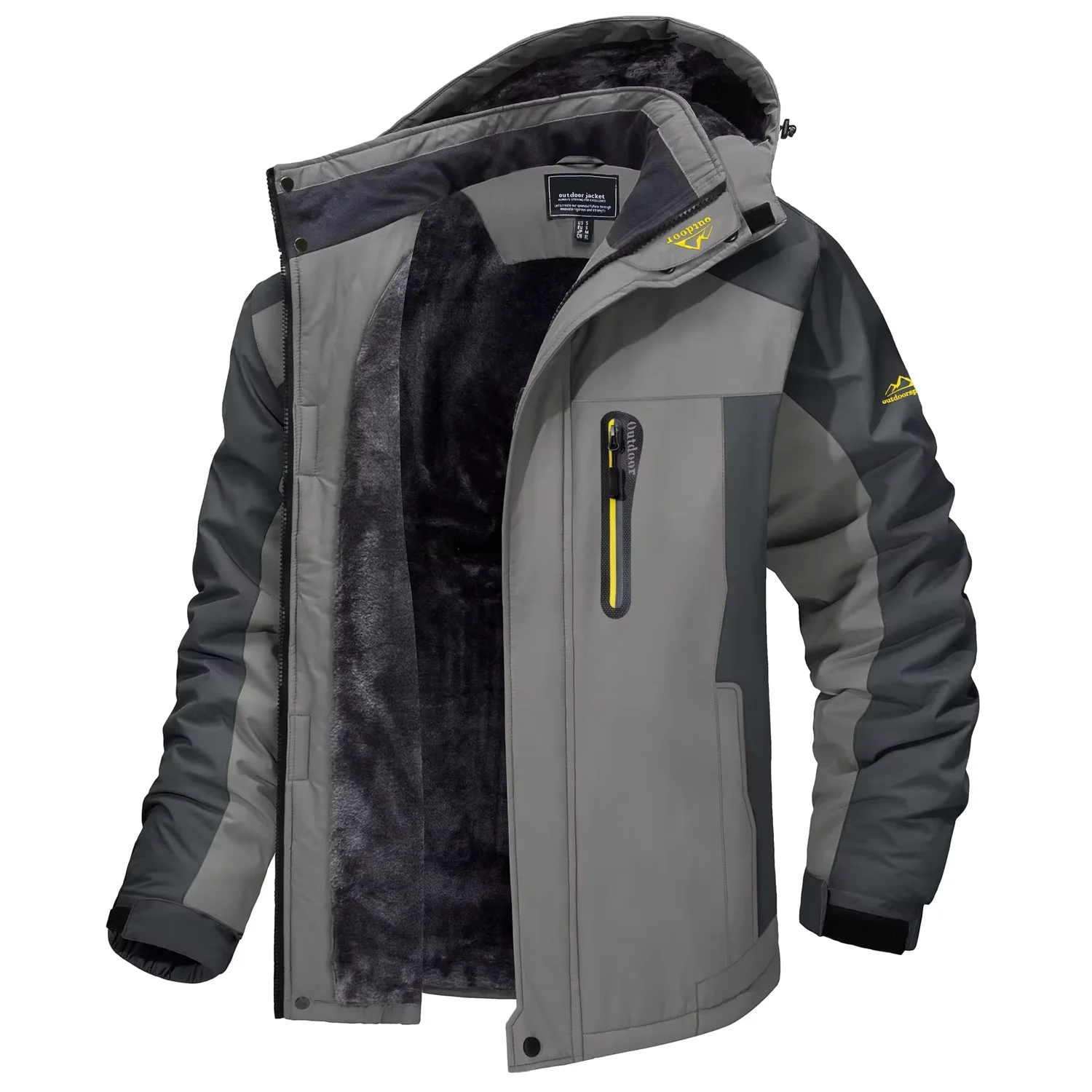 Chaqueta parka impermeable Hombre - Imagen 13