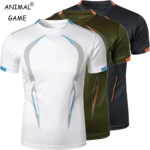 Camiseta Deportiva Hombre Manga Corta
