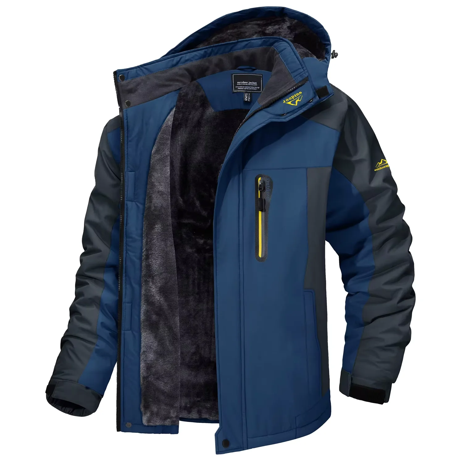 Chaqueta parka impermeable Hombre - Imagen 10