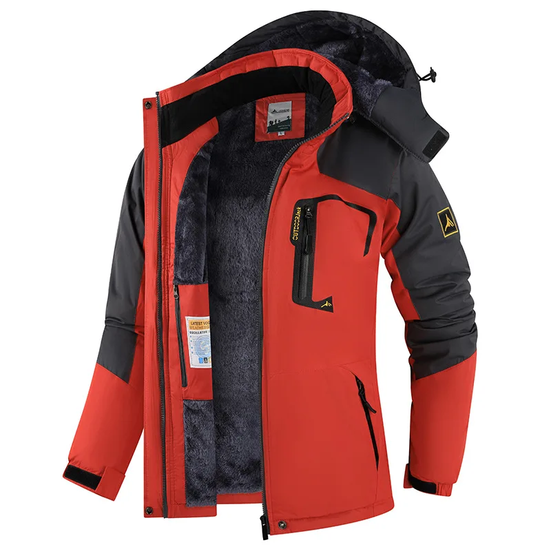 Chaqueta unisex de algodón, cortavientos, transpirable, para actividades al aire libre, - Imagen 9