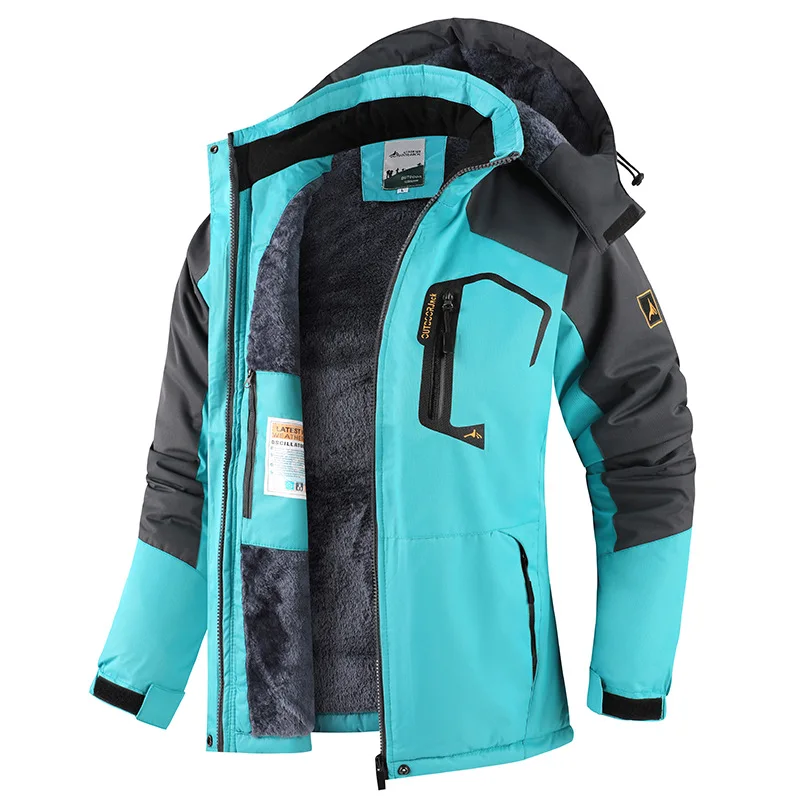 Chaqueta unisex de algodón, cortavientos, transpirable, para actividades al aire libre, - Imagen 14