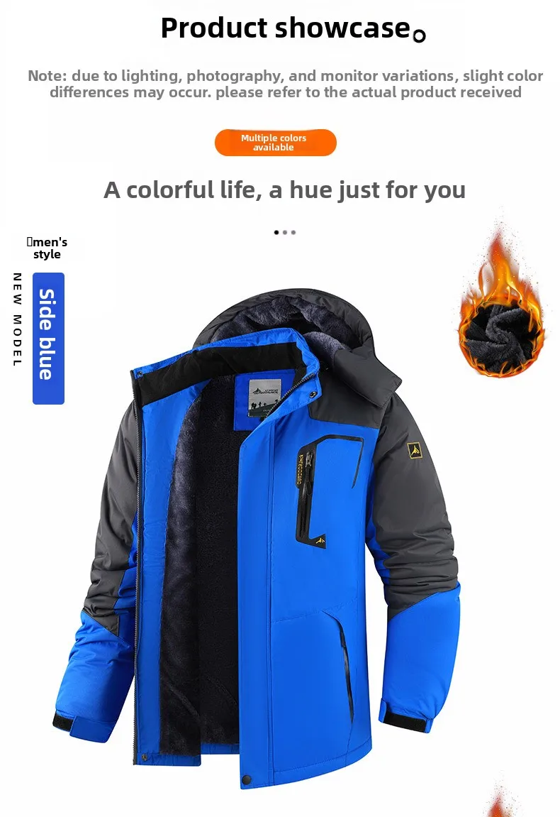 Chaqueta unisex de algodón, cortavientos, transpirable, para actividades al aire libre, - Imagen 33