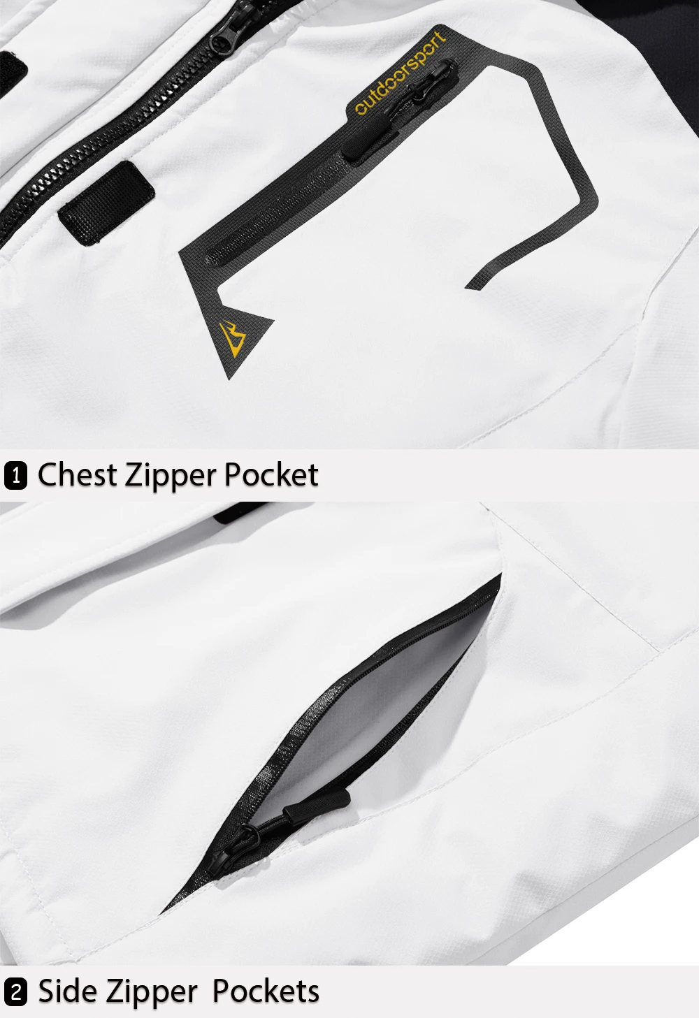 Chaqueta de esquí y snowboard impermeable para mujer, térmica, de forro polar grueso, - Imagen 43