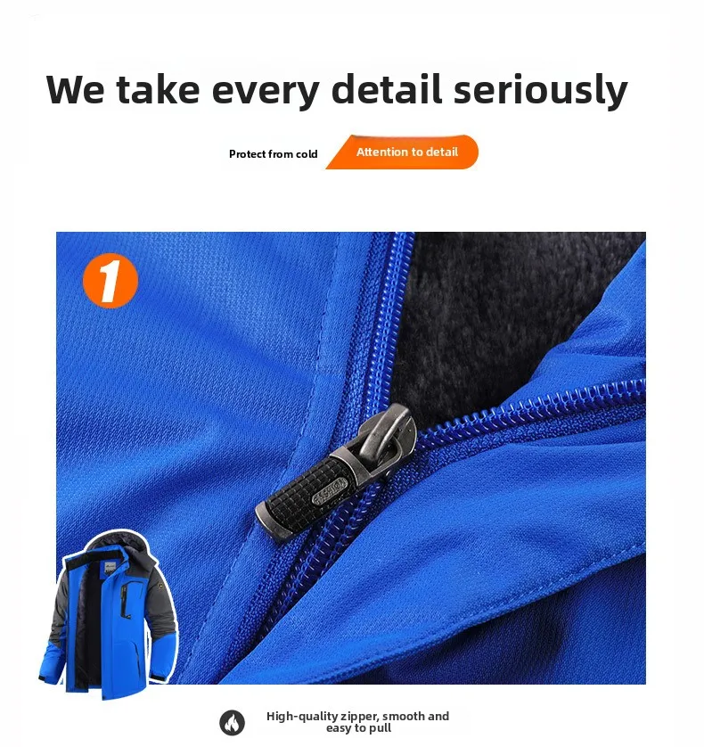 Chaqueta unisex de algodón, cortavientos, transpirable, para actividades al aire libre, - Imagen 23