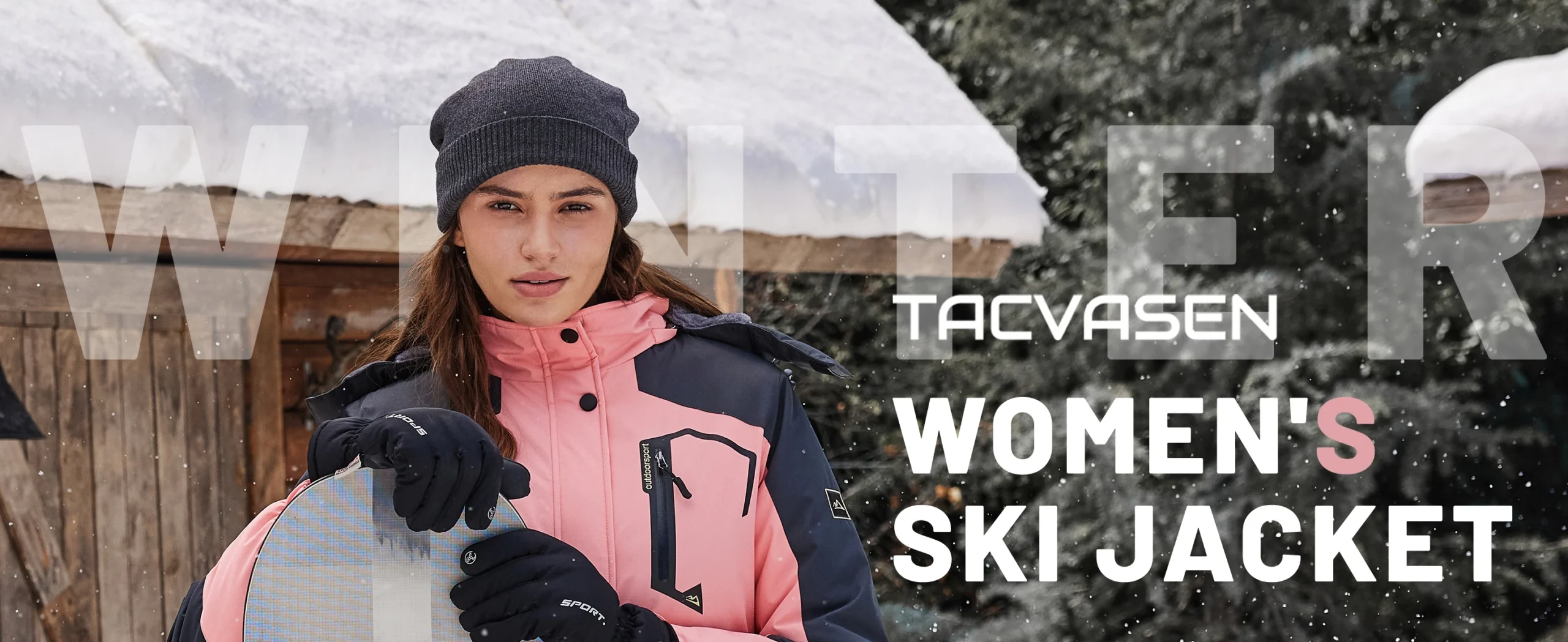 Chaqueta de esquí y snowboard impermeable para mujer, térmica, de forro polar grueso, - Imagen 30