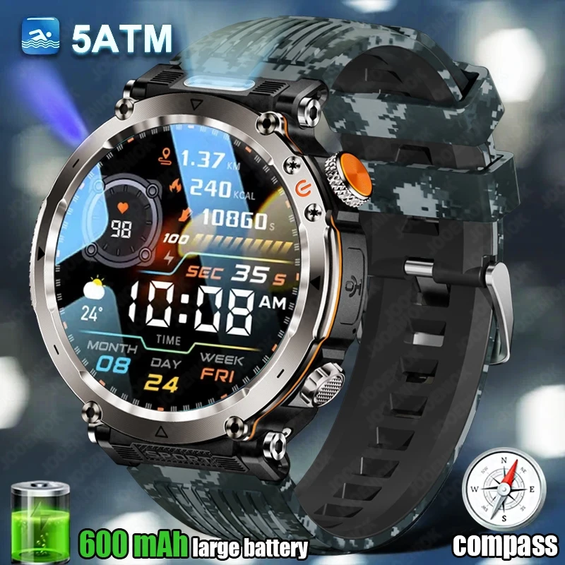 Nuevo reloj inteligente para hombre con batería de 600 mAh