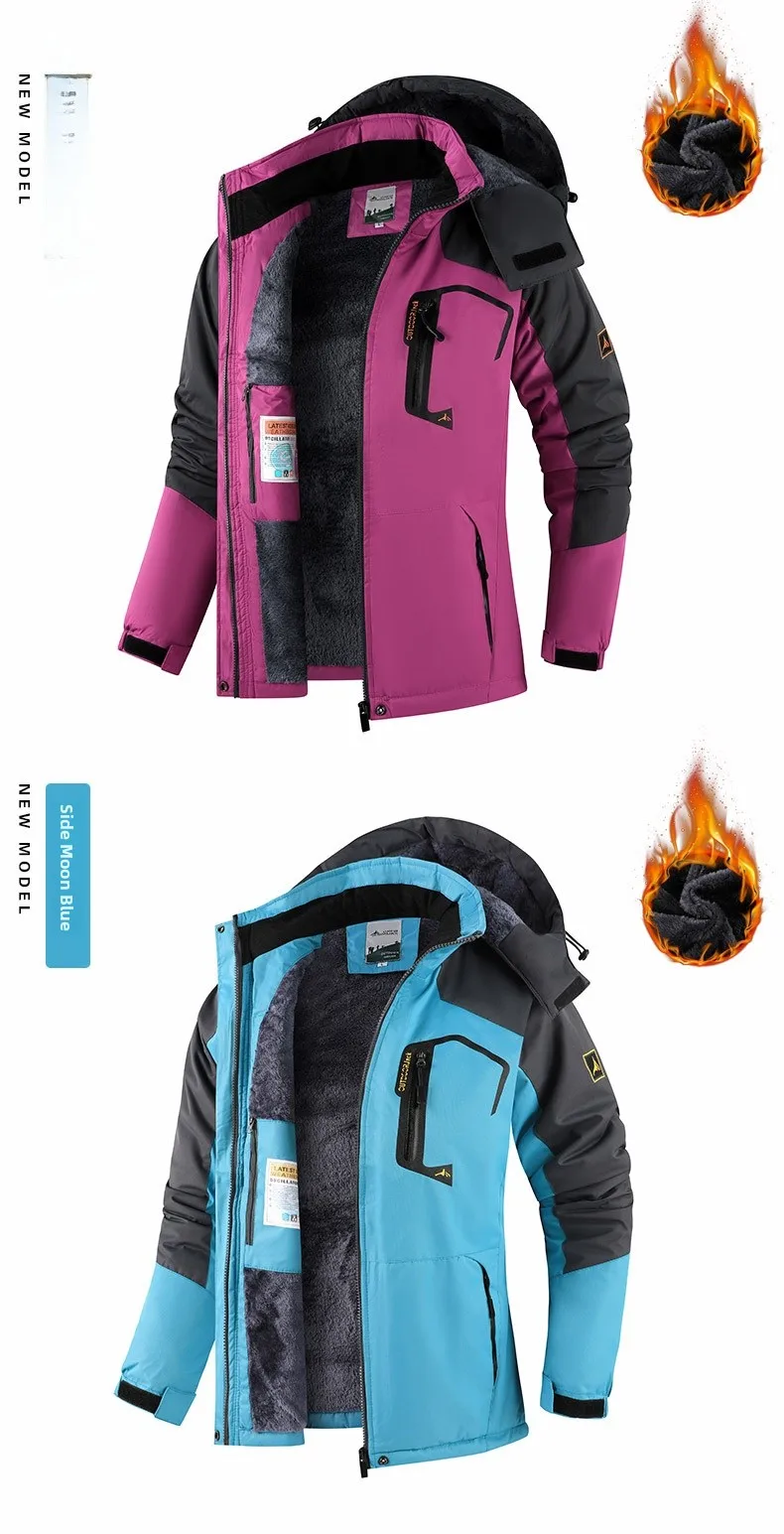Chaqueta unisex de algodón, cortavientos, transpirable, para actividades al aire libre, - Imagen 39