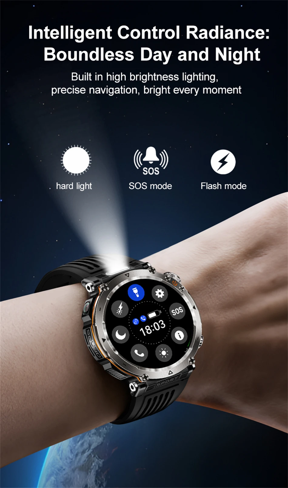 Nuevo reloj inteligente para hombre con batería de 600 mAh - Imagen 18