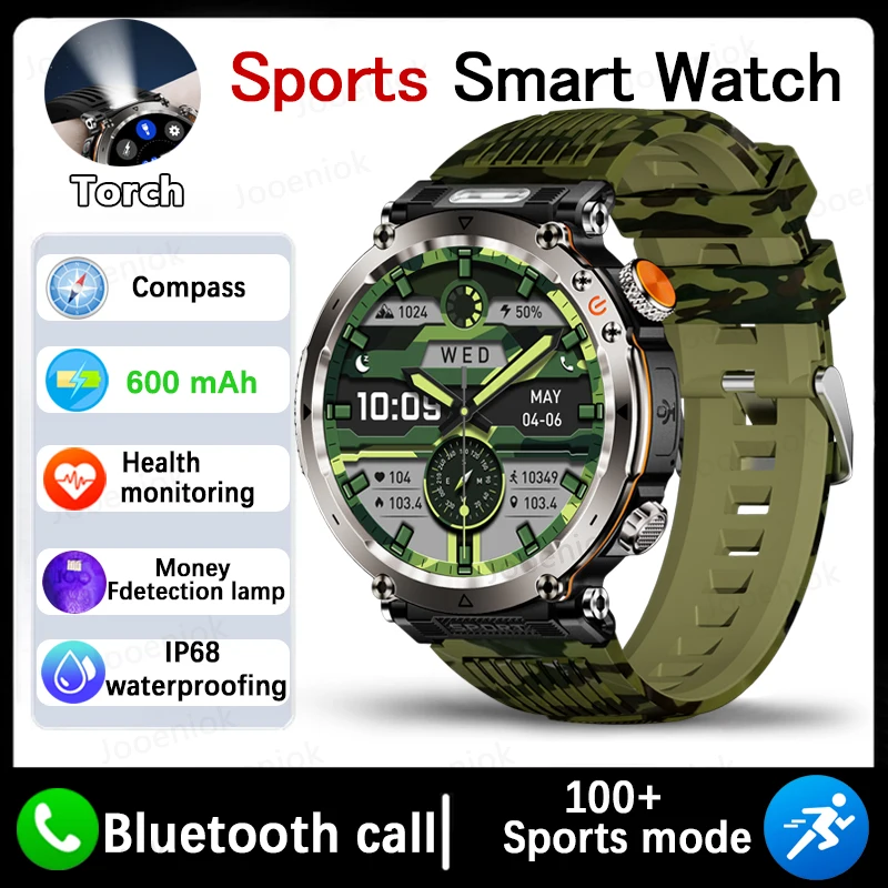 Nuevo reloj inteligente para hombre con batería de 600 mAh - Imagen 9
