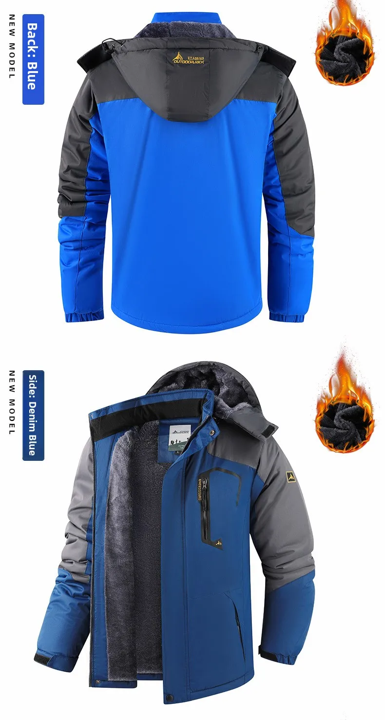 Chaqueta unisex de algodón, cortavientos, transpirable, para actividades al aire libre, - Imagen 34