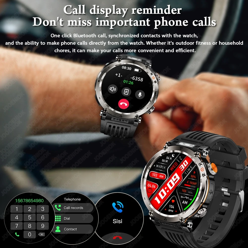 Nuevo reloj inteligente para hombre con batería de 600 mAh - Imagen 6