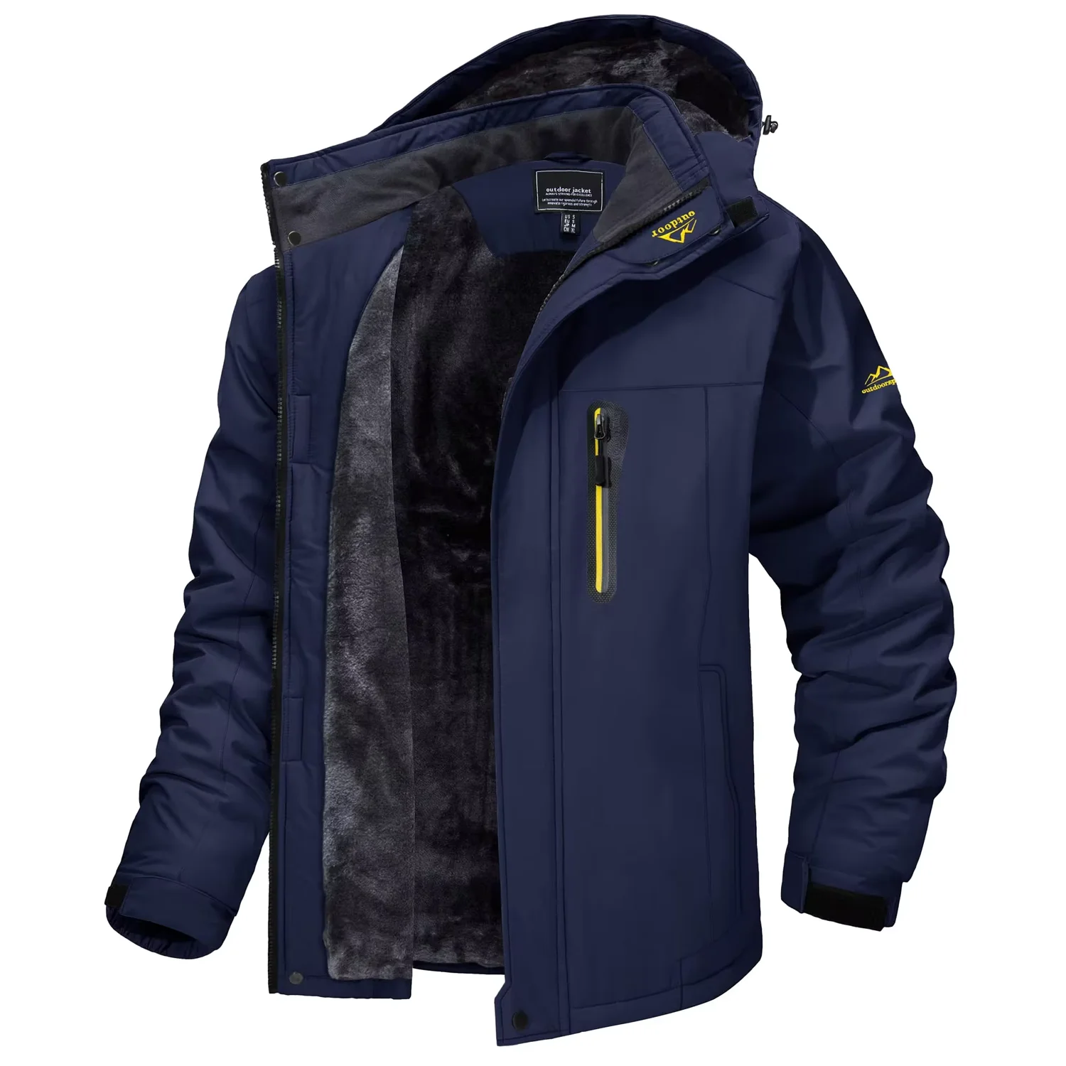 Chaqueta parka impermeable Hombre - Imagen 11