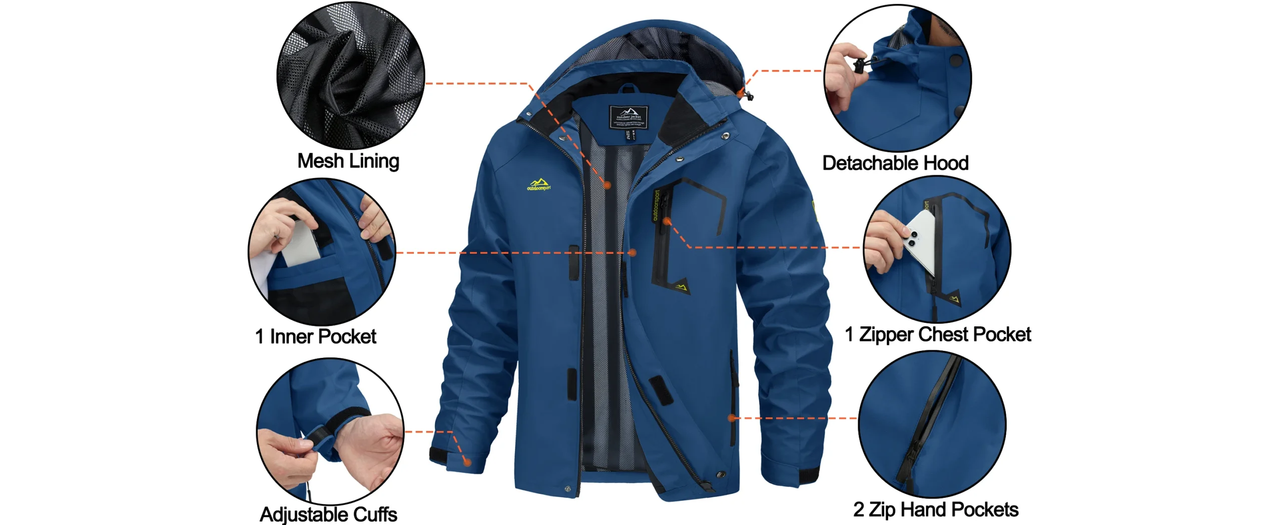 Chaqueta Impermeable Hombre - Imagen 27