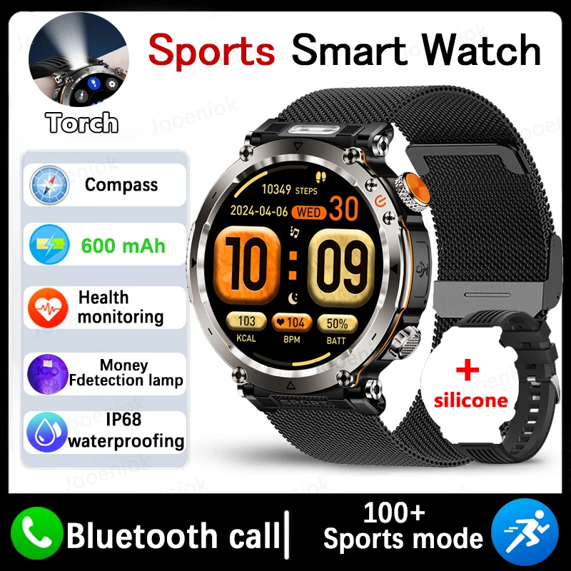 Nuevo reloj inteligente para hombre con batería de 600 mAh - Imagen 7