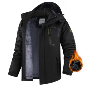 Chaqueta unisex de algodón, cortavientos, transpirable, para actividades al aire libre,