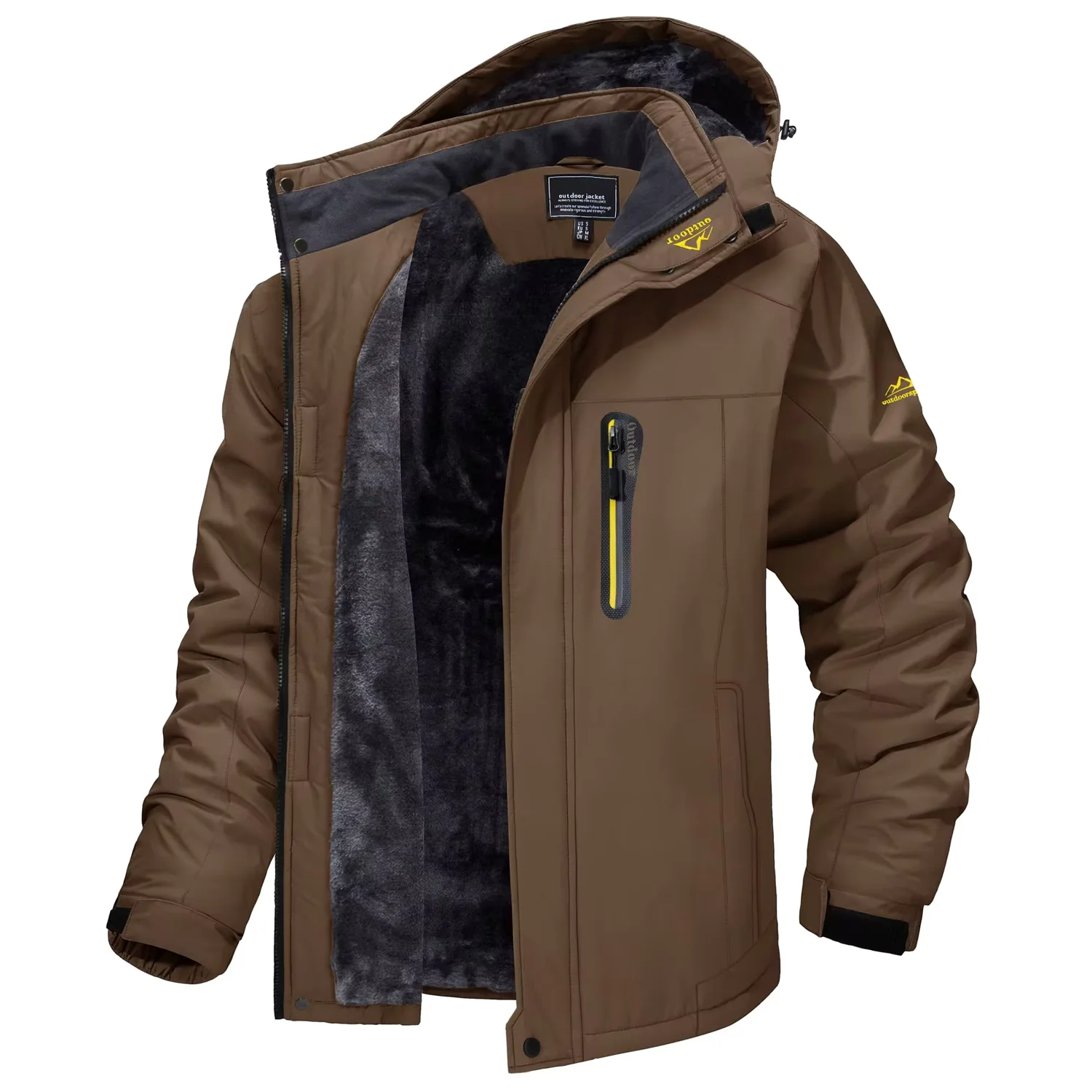 Chaqueta parka impermeable Hombre - Imagen 16