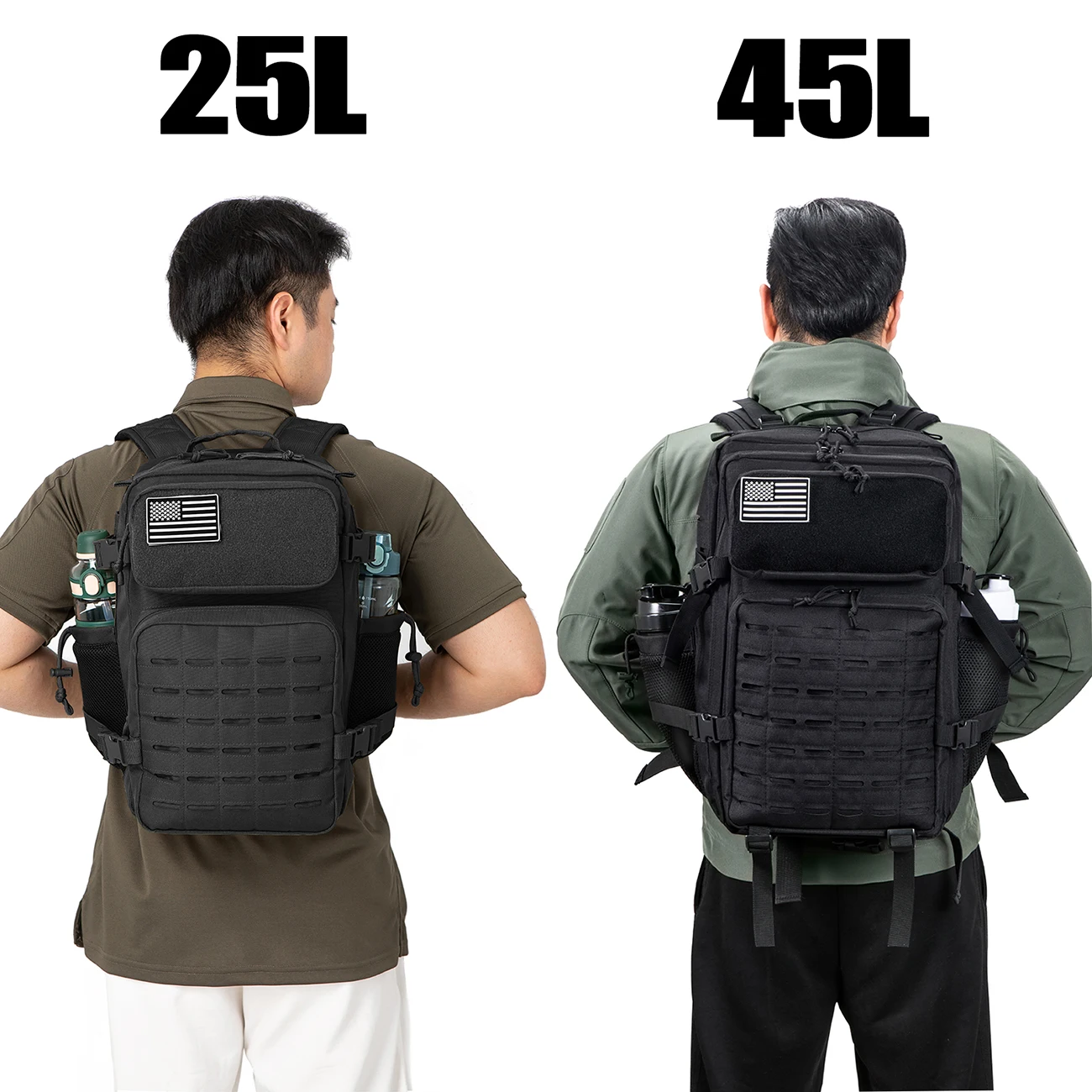 Mochila de senderismo de 25L/45L, - Imagen 6