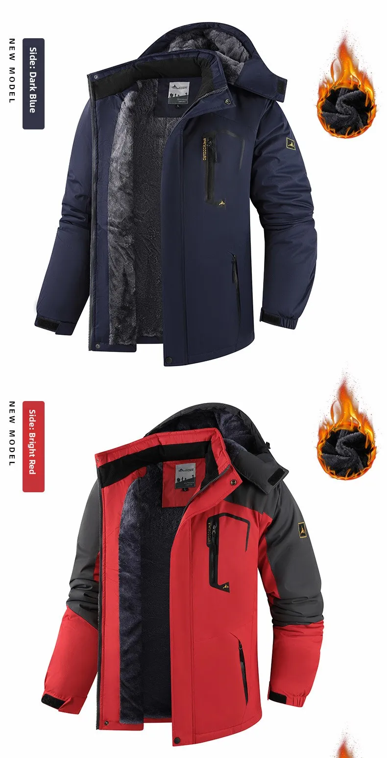 Chaqueta unisex de algodón, cortavientos, transpirable, para actividades al aire libre, - Imagen 36