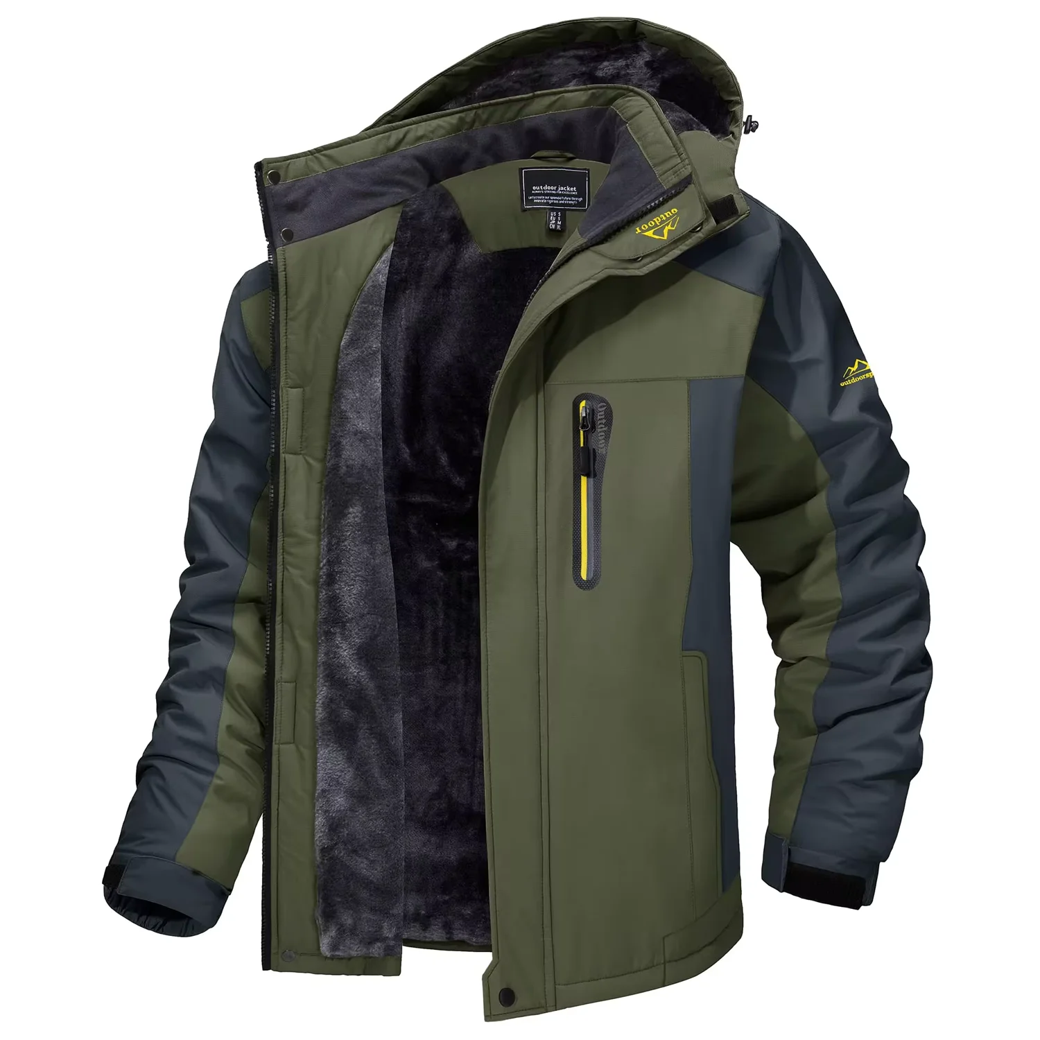 Chaqueta parka impermeable Hombre - Imagen 17