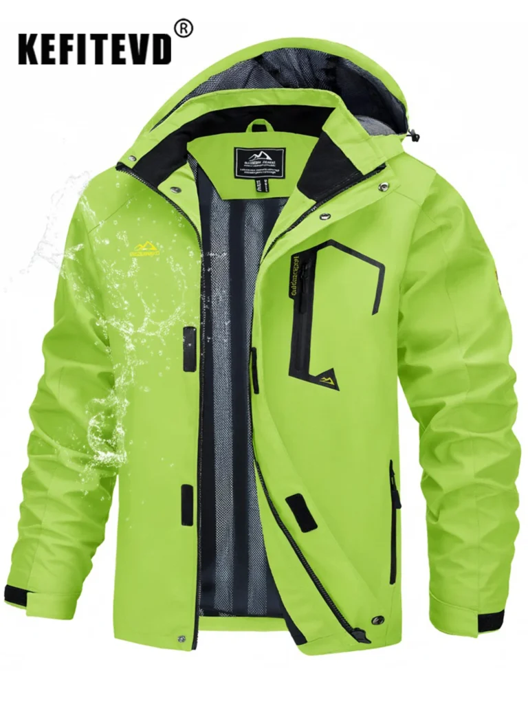 Chaqueta Impermeable Hombre