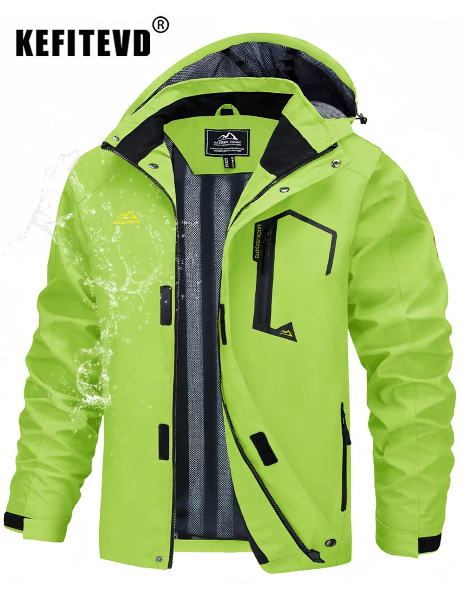 Chaqueta Impermeable Hombre
