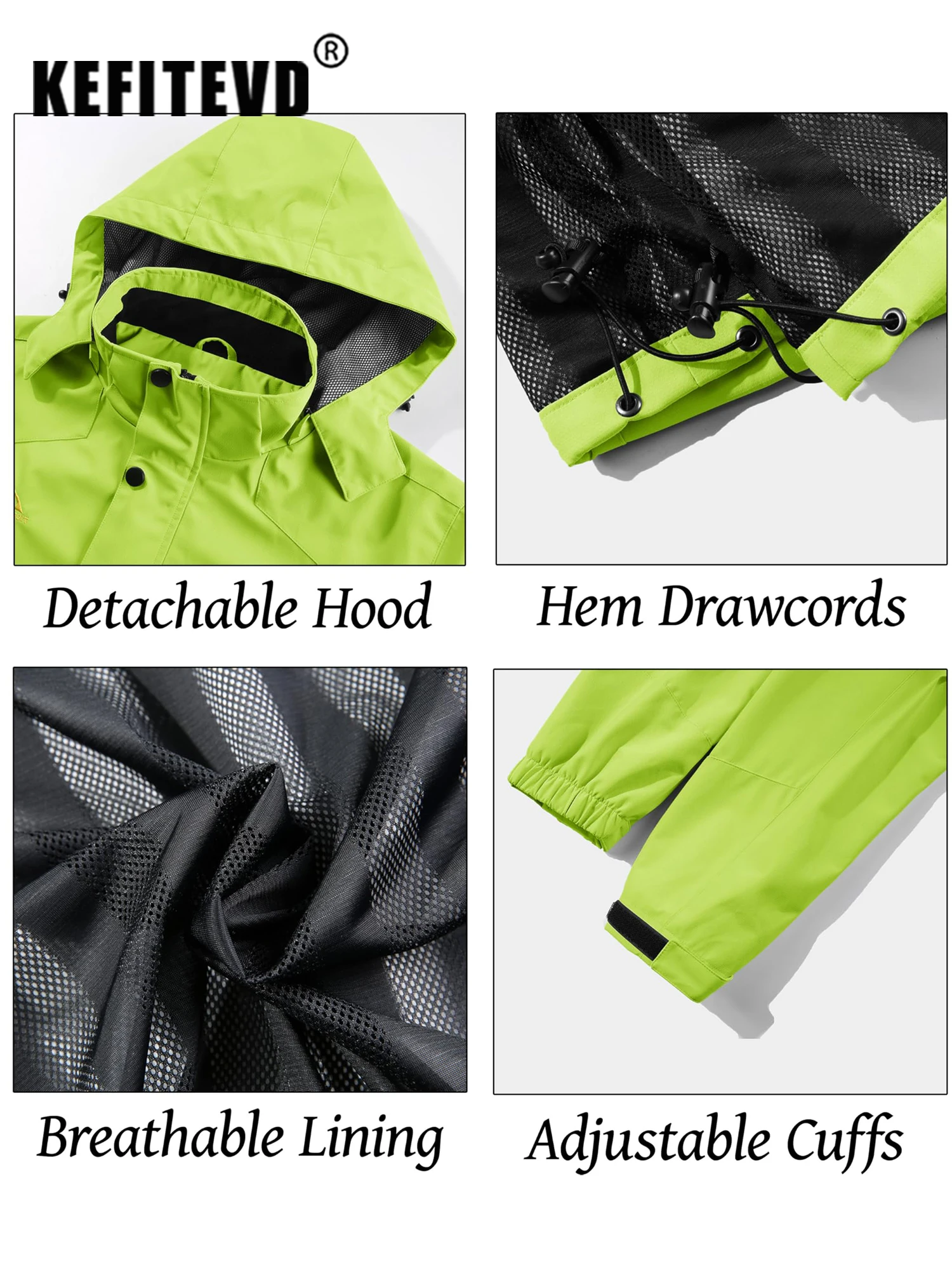 Chaqueta Impermeable Hombre - Imagen 5
