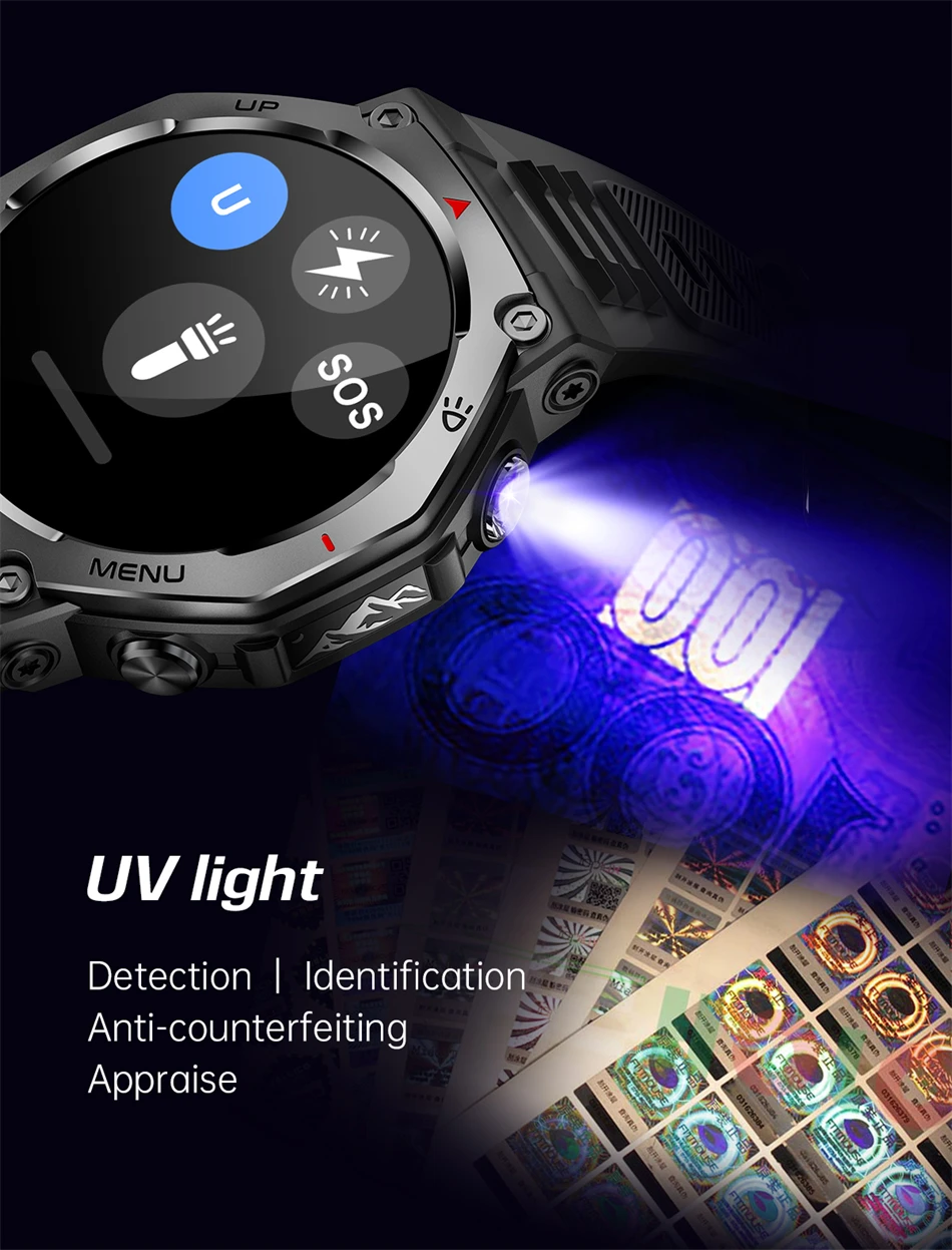 Nuevo reloj inteligente deportivo militar T-Rex 3 - Imagen 31