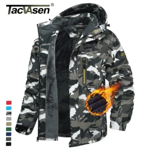 Chaqueta parka impermeable Hombre